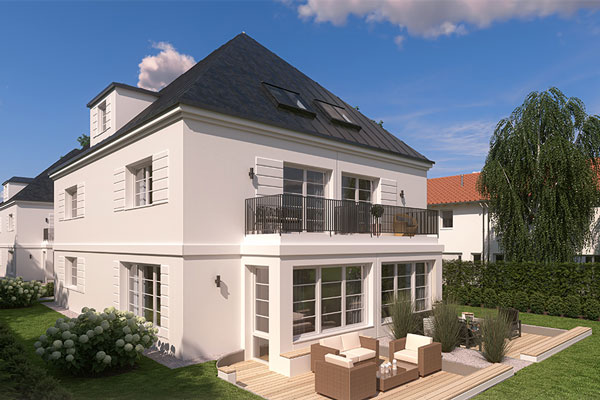 Projekt Starnberg - 2 Villen-Doppelhäuser